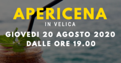 GIOVEDI’ 20: APERICENA ANTICIPATO